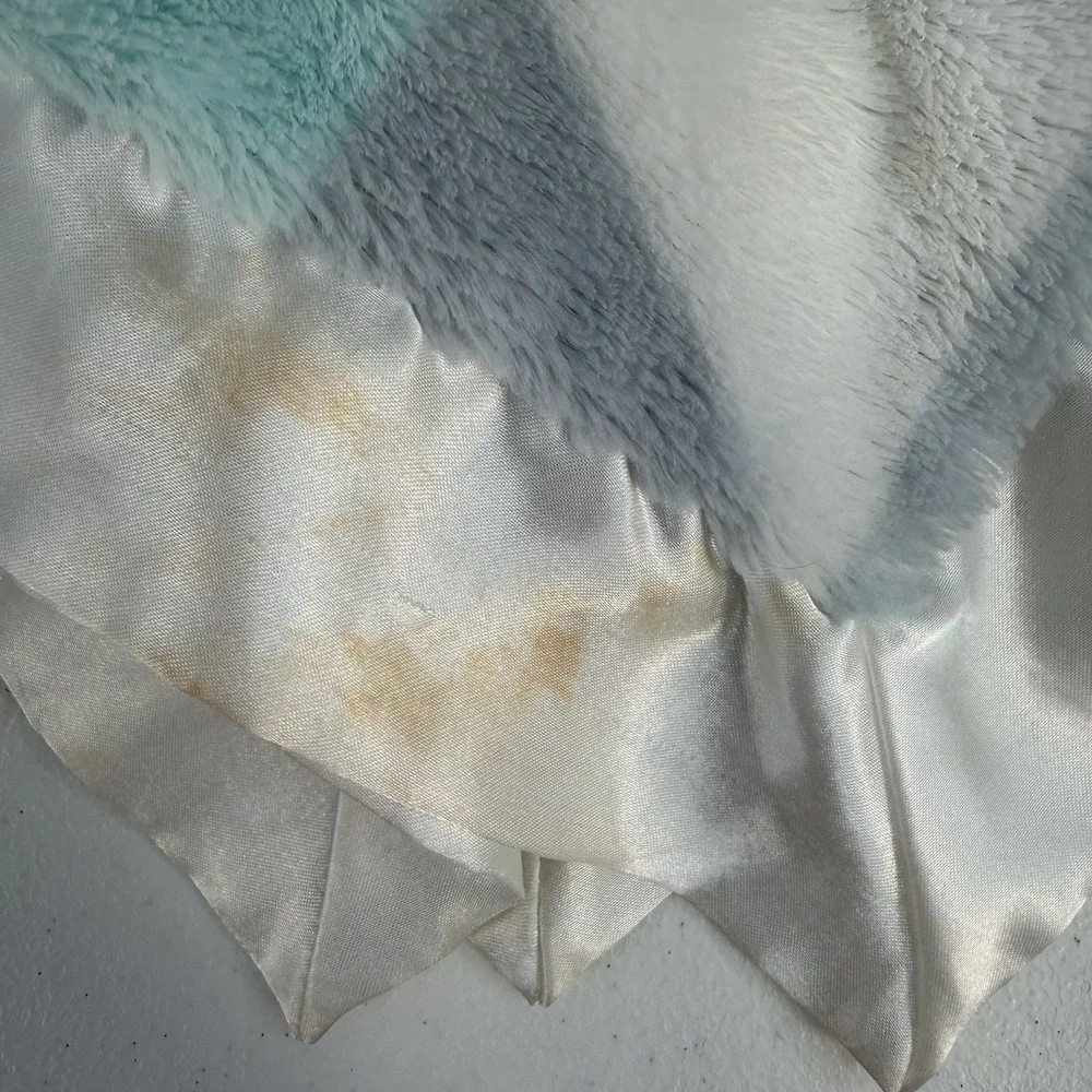 Baby Essentials Dog‎ Lovey Puppy Security Blanket Satin Trim Pastel Snuggle Dog